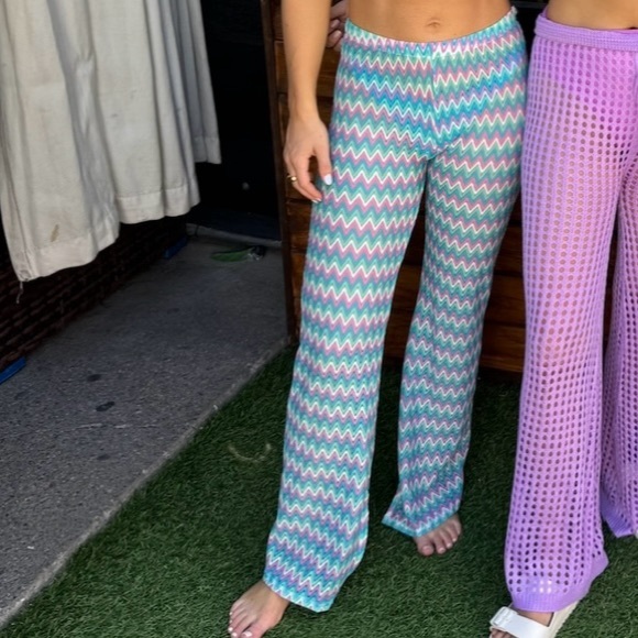Colorful beach / pool pants - Lspace - Picture 1 of 4